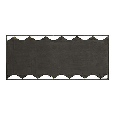 Stella & Eve Chevron Distressed Wall Decor