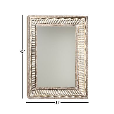 Stella & Eve Brown Iron Wall Mirror