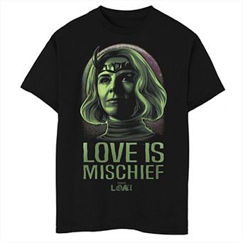 Boys 8-20 Marvel Loki Enchantress Portrait Graphic Tee