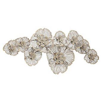 Stella & Eve Metal Flower Wall Decor