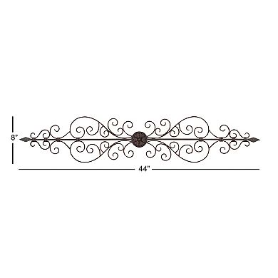 Stella & Eve Iron Scroll Wall Decor