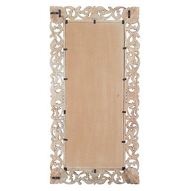 Stella & Eve Mango Wood Wall Mirror