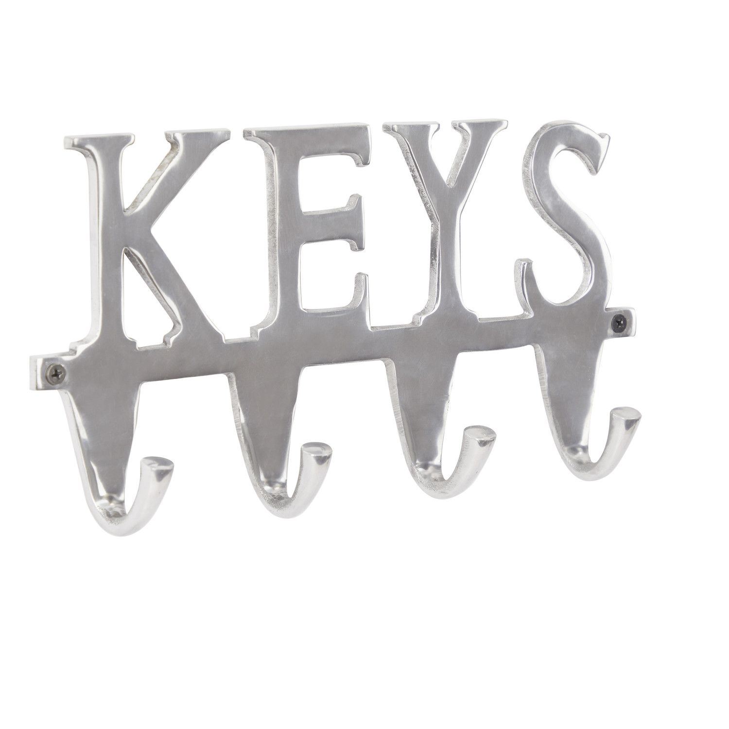 Nail-Free Metal Key Holder, Key Holder Wall Mounted Key Hooks Organizer Key  Hanger Rack Wall Mounted for Home, Entryway, Hallway, Office, Matte