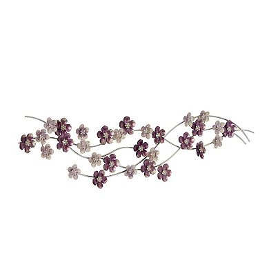 Stella & Eve Floral Iron Wall Decor