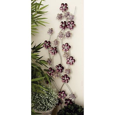 Stella & Eve Floral Iron Wall Decor