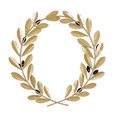 Stella & Eve Green Iron Wall Decor