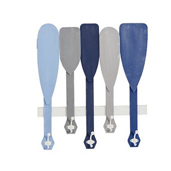 Stella & Eve Blue Wood Paddle Wall Hook