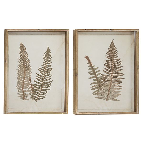 Stella & Eve Framed Fern Wall Art 2-Piece Set