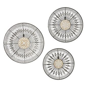 Stella & Eve Boho Circle Wall Decor 3 pc Set