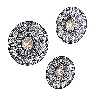 Stella & Eve Boho Circle Wall Decor 3-Piece Set