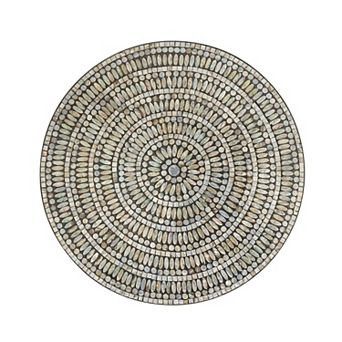 Stella & Eve Round Shell Wall Decor