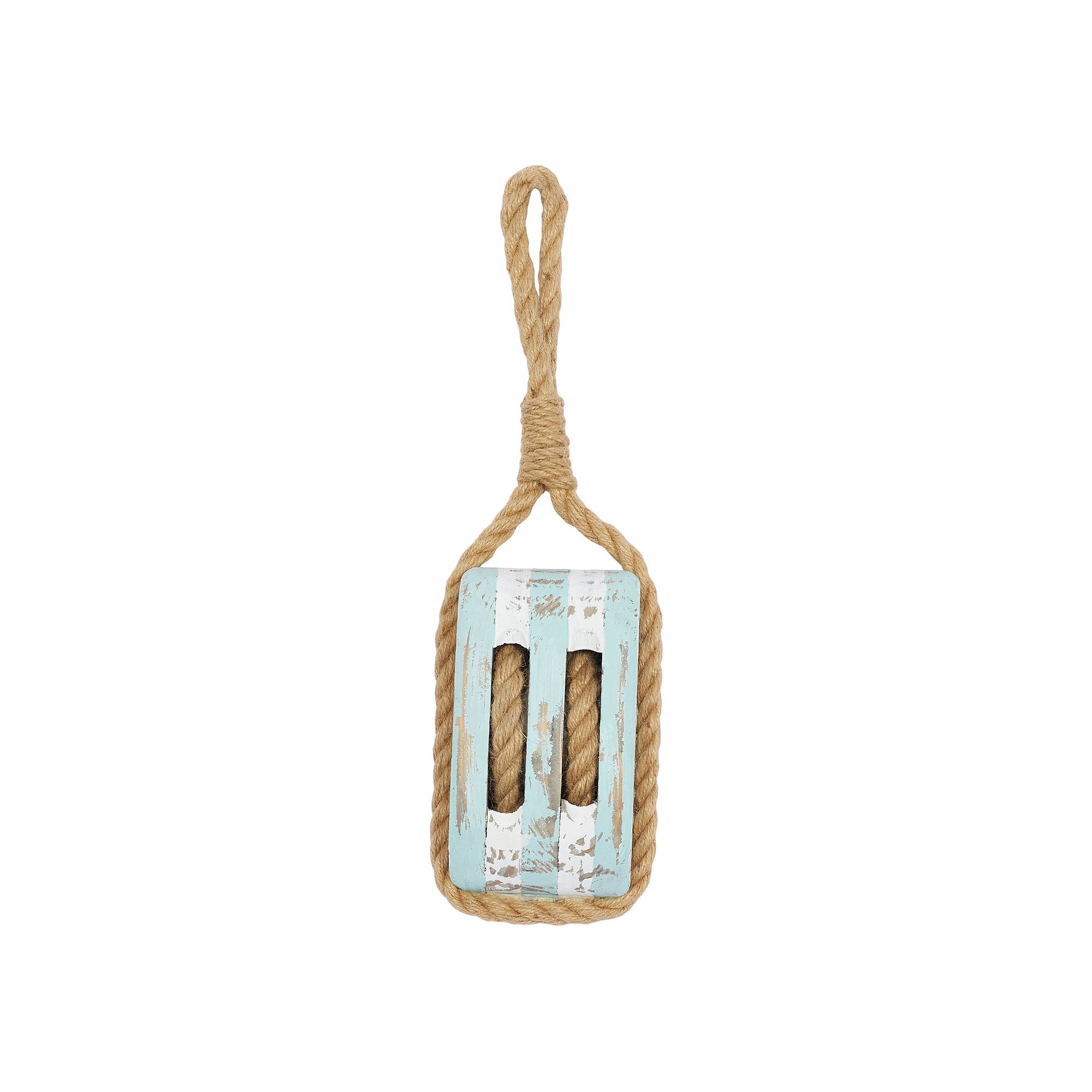 Stella & Eve Nautical Pulley Wall Decor, Blue