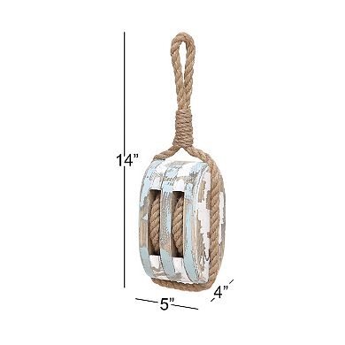 Stella & Eve Nautical Pulley Wall Decor