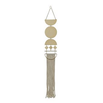 Stella & Eve Geometric Tassel Wall Decor