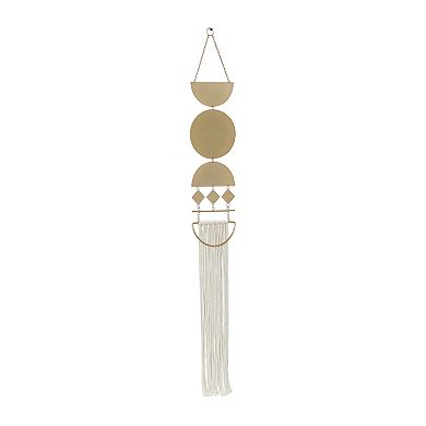 Stella & Eve Geometric Tassel Wall Decor