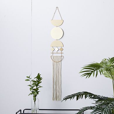 Stella & Eve Geometric Tassel Wall Decor