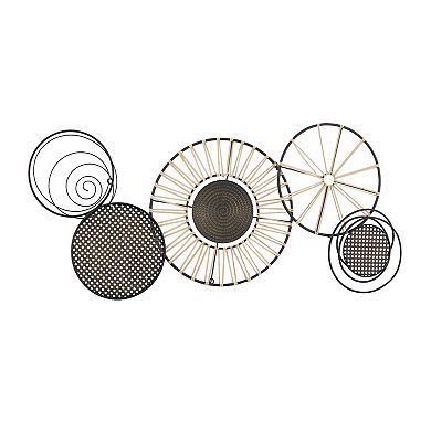 Stella & Eve Circle Detailed Wall Decor