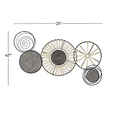 Stella & Eve Circle Detailed Wall Decor
