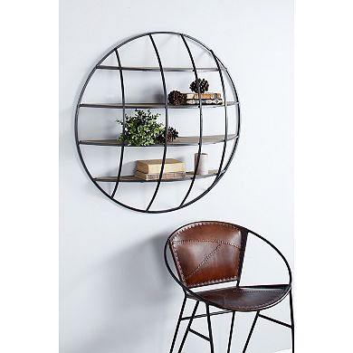 Stella & Eve Convex 4-Shelf Wall Decor