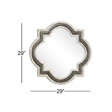 Stella & Eve Distressed Trellis Wall Mirror
