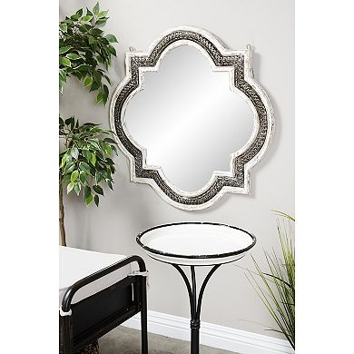 Stella & Eve Distressed Trellis Wall Mirror