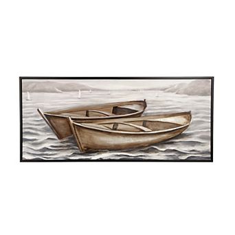 Stella & Eve Boat Framed Wall Art