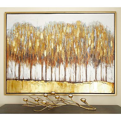 Stella & Eve Tree Metallic Framed Wall Art