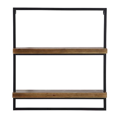 Stella & Eve Two Shelf Wall Decor