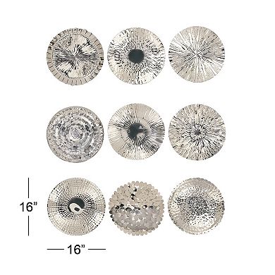 Stella & Eve Textured Wall Decor 9-piece Set