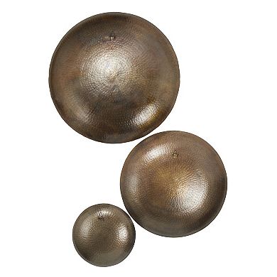 Stella & Eve Textured Round Wall Decor 3-piece Set