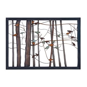 Stella & Eve Bird Trees Wall Decor