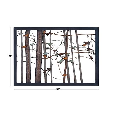 Stella & Eve Bird Trees Wall Decor