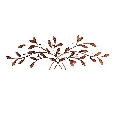 Stella & Eve Iron Leaves Wall Decor
