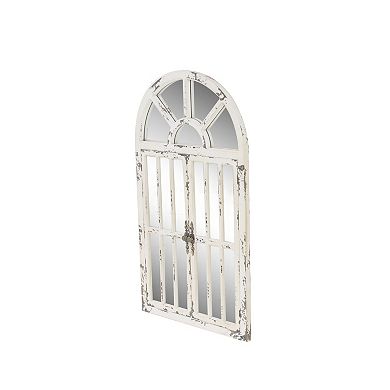 Stella & Eve Distressed Window Wall Mirror