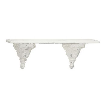 Stella & Eve Distressed Vintage Wall Shelf