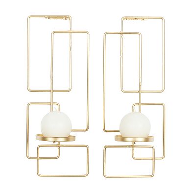 Stella & Eve Geometric Candleholder Sconce Wall Decor