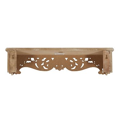 Stella & Eve Carved Wall Shelf 3-piece Set