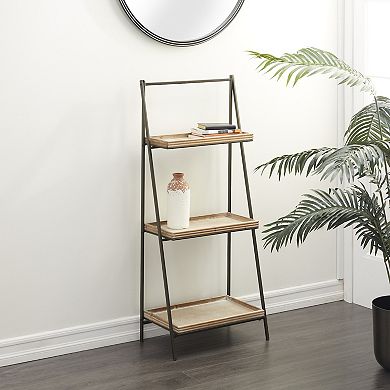 Stella & Eve Tapered 3-Shelf Floor Decor