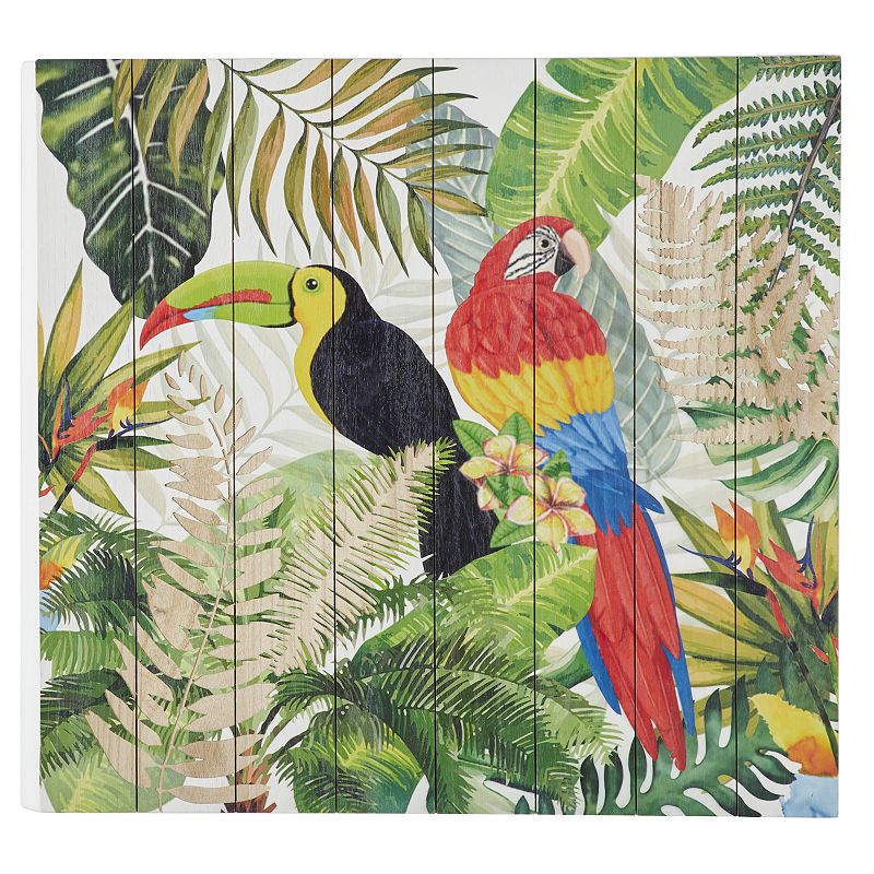 49680116 Stella & Eve Tropical Bird Wall Art, Green sku 49680116