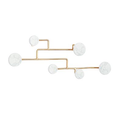 Stella & Eve Glam 6-Hook Wall Decor