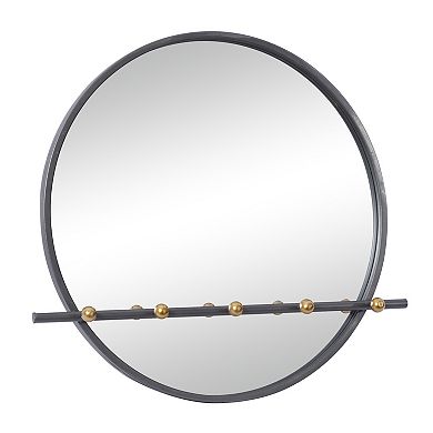 Stella & Eve 5-Hook Wall Mirror