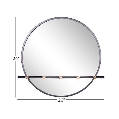 Stella & Eve 5-Hook Wall Mirror