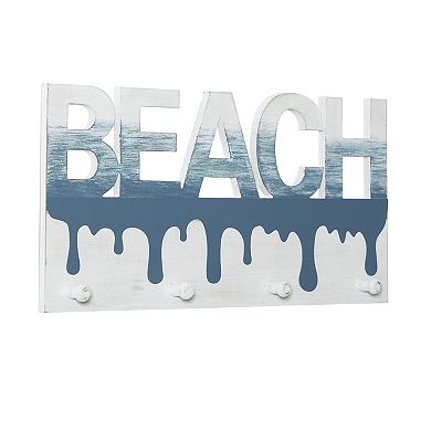 Stella & Eve Beach 4-Hook Wall Decor