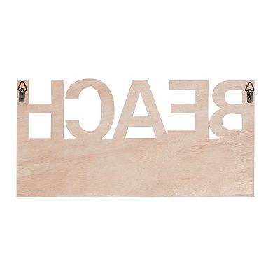 Stella & Eve Beach 4-Hook Wall Decor