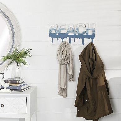 Stella & Eve Beach 4-Hook Wall Decor