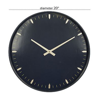 Stella & Eve Black Wall Clock