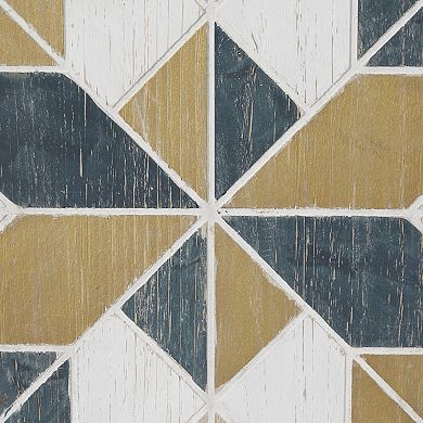 Stella & Eve Quilt Pattern Wall Decor 3-piece Set