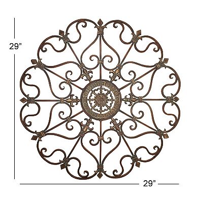 Stella & Eve Brown Medallion Wall Decor
