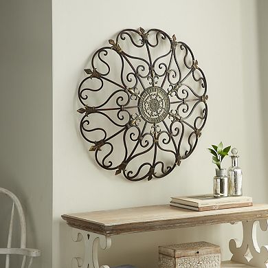 Stella & Eve Brown Medallion Wall Decor
