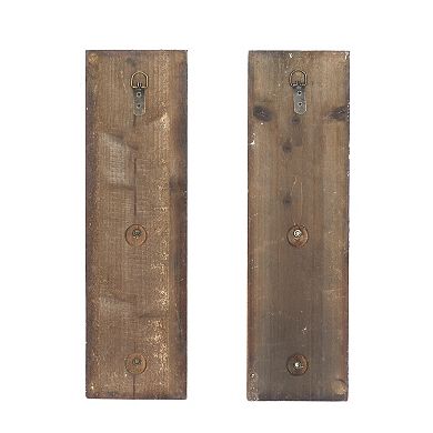 Stella & Eve Wood Wall Sconce 2-Piece Set